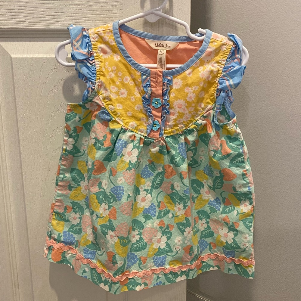 EUC Matilda Jane strawberry top 🍓